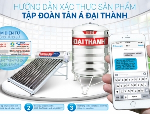 Cách kiểm tra bồn nước inox Đại Thành thật giả